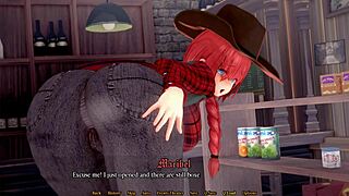 Big ass and big tits animated game walkthrough