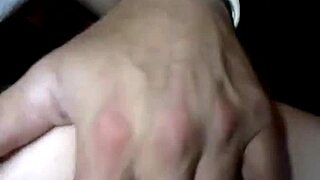 Beautiful woman with natural big boobs and sweet pussy squirts while being licked