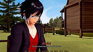 Big ass and big tits animated game walkthrough