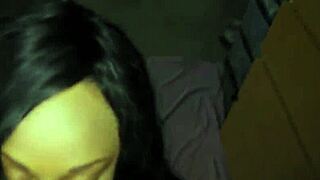 Naked amateur teen in hot POV scenes with a blowjob and sex