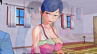 3D animated video of an Asian schoolgirl getting fucked by her tutor