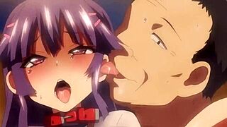 Beautiful anime girl gets naughty and shows her true nature