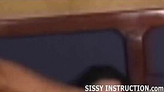 See how it feels like to be a sissy before getting fucked