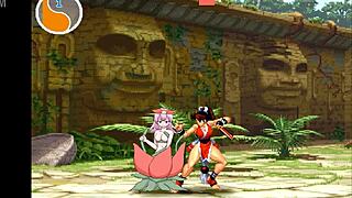 Shiranui Mai's exciting 2D Hentai adventure in Toffi-sama game