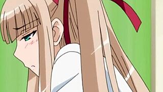 Continuation of the hot scene with a schoolgirl and her teacher