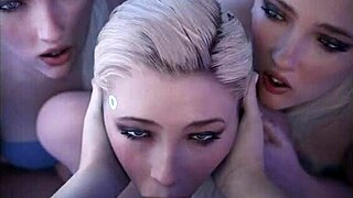 3D animated porn with a Detroit theme