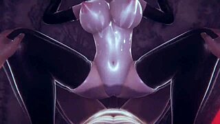 3D anime cosplay with hardcore ass fucking and facial cum shot