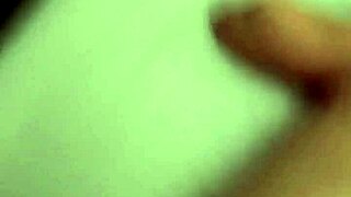 Narrow ass wife gets double facial and creampie surprise
