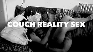 Real sex on the couch