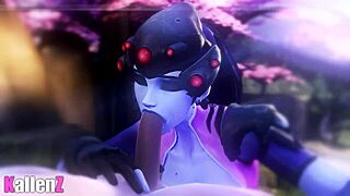 Cartoon porn compilation of Overwatch characters