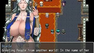 3D animated hentai with big-boobed lovers in savior quest