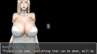 3D animated hentai with big-boobed lovers in savior quest