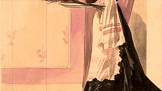 Antique adult cartoons and illustrations