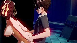 Beautiful anime MILF Chunli in hot 3D hentai video