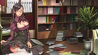 3D animated porn: Big dick in small mouth