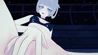 Intense hentai featuring Nazuna nanakusa in hot scenes