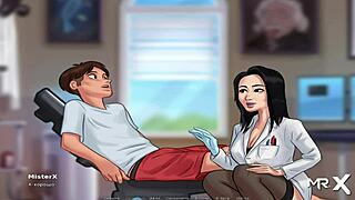 Summertime Saga - A teacher's surprise at an unusual cock size in E1 31