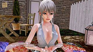 Beautiful women in hot outfits in a 3D cartoon harem special sex adventure