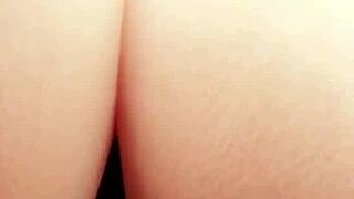 Beautiful anime porn with sound: Bent over and doggystyle action