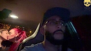 My friend and I both had a bisexual experience with my boss in his car