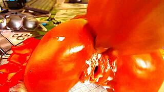 Fat ebony sex doll gets a big cock