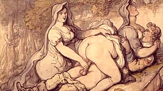 Here is a collection of erotic cartoons and illustrations from the past