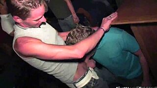 Gay anal sex party with sucking and fucking orgies