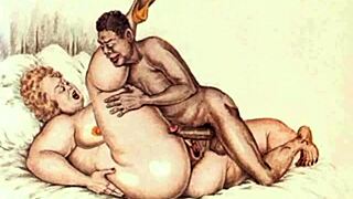 Hot erotic artwork from the past