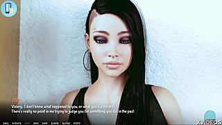 Aoa academy 17: Valery's seduction in a fantasy game
