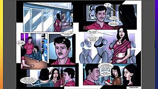 Hot Indian comic book: Savita bhabhi 9 - Sexy Shopping