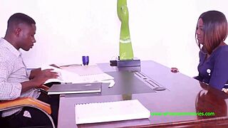 Anal sex with my bald and beautiful secretary at the office