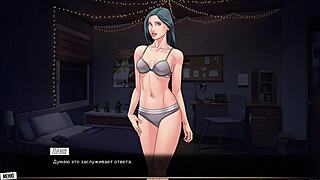 Finger play and anal sex in a cartoon video