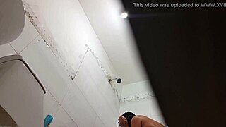 Secretly watching my classmate take a shower after school