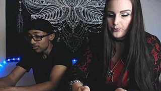 Kinky webcam action with tattooed MILF and cuckold