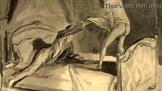 Erotic illustrations from the past