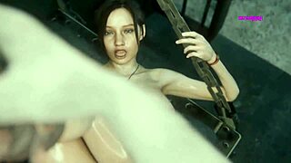 3D porn with huge tits and monster cock action