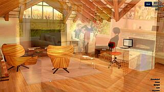 3D animated beach party with hot girls and kissing scenes