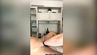 Russian beauty's trimmed pussy gets a wild year start