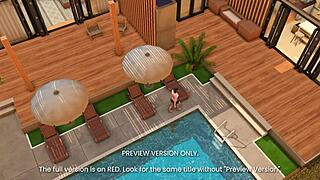 3D animated hentai with a forbidden love theme, preview