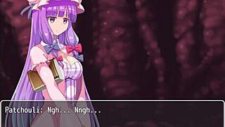 Beautiful Tits and Big Cock in this Touhou game