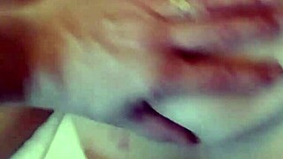 A horny couple from 1981 and their rough treatment of the wife’s boobs