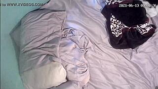 My wife on webcam in a 69 position