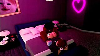 Roblox animation with a hot creampie scene