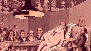 Vintage erotic drawings from two centuries ago