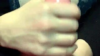Slut wife enjoys big dildo and tit fucking
