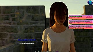 Shy girl's date in 3D cartoon adult game by loveskysan69