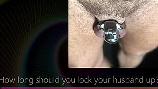 Femdom and BDSM practices for male chastity and teasing