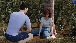 Shy girl's date in 3D cartoon adult game by loveskysan69