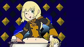 Anime anal sex with blonde-haired Ingrid Brandl Galatea in Ppppu Gaiden