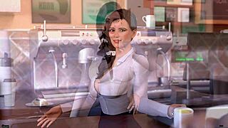 3D animated porn with big boob girls and facial cum shots